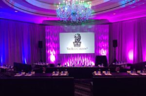 Ritz Carlton congres entourage Versatop set up